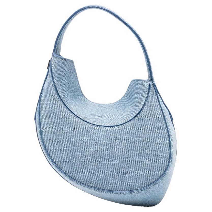 

Mugler Спиральная кривая 02 мини сумка, Light Blue