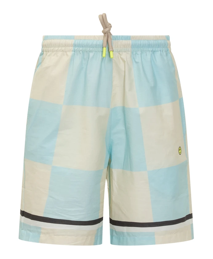 

Шорты со шнурком, эластичным поясом и карманами. Barrow, мультиколор