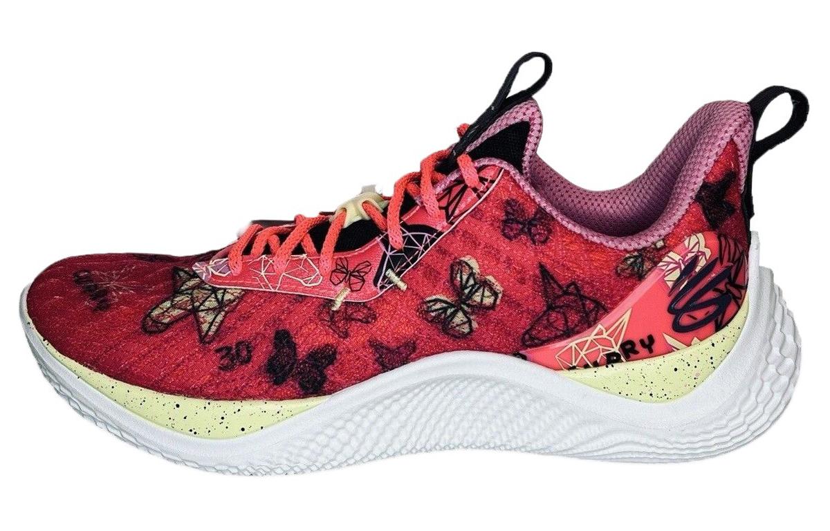 

Кроссовки Under Armour Curry Flow 10, розовый/белый