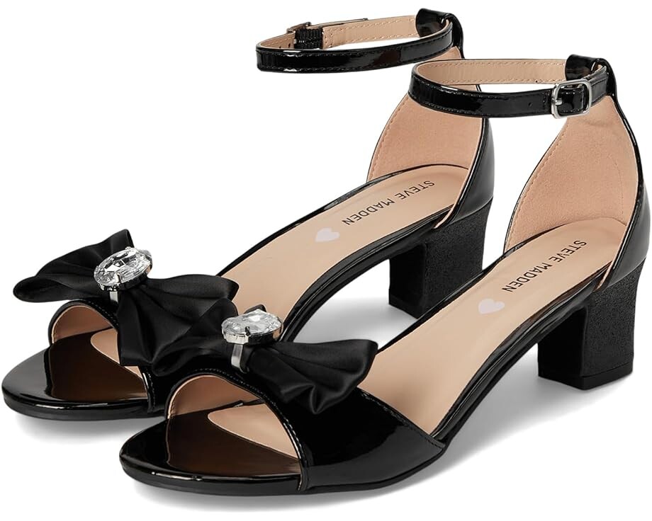 

Туфли Steve Madden Kids Clair, черный