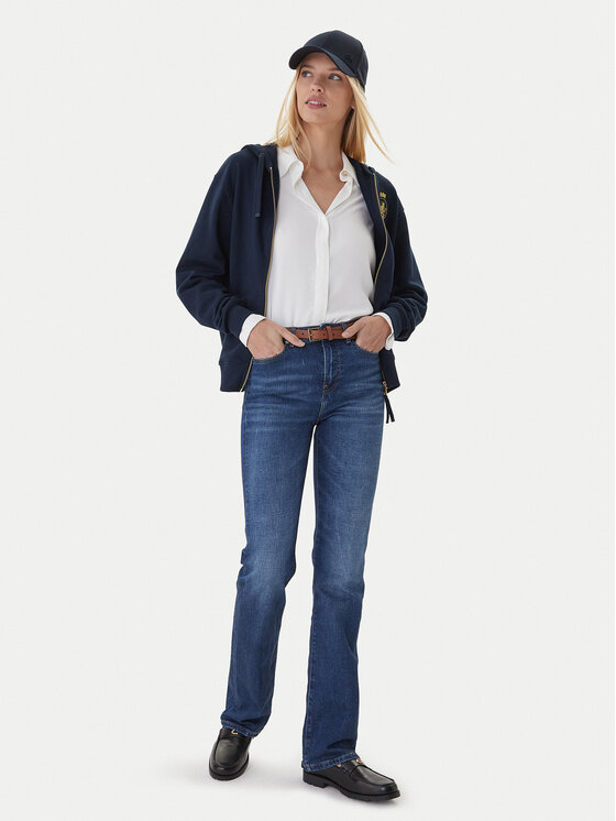 Джинсы bootcut fit WW0WW46729 Tommy Hilfiger, синий — фото 2