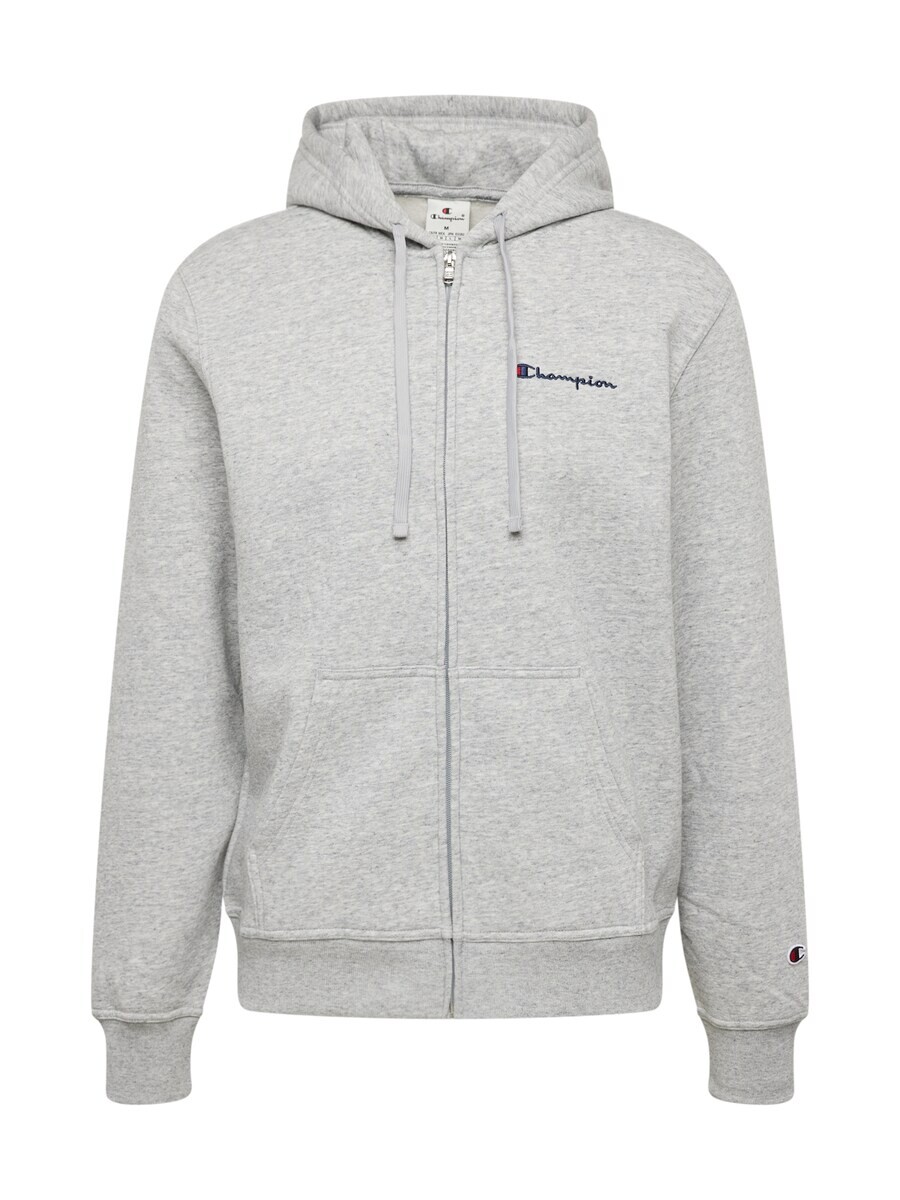 

Худи Champion Authentic Athletic Apparel Zip-Up Hoodie, светло-серый