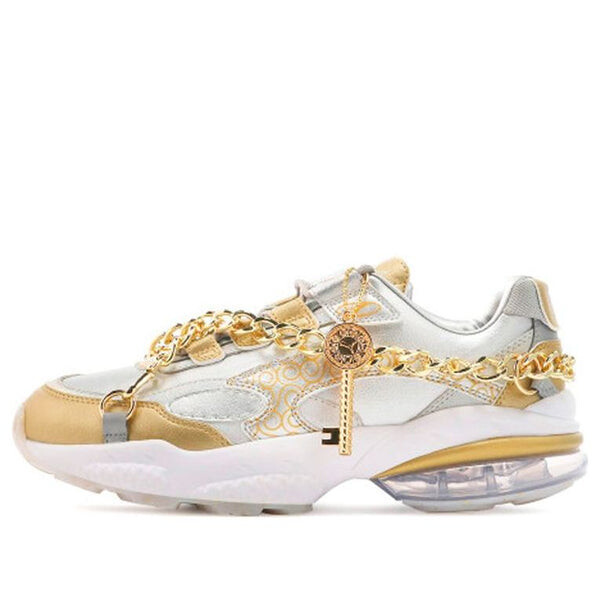 

Кроссовки one piece x cell venom 'gold' Puma, золотой