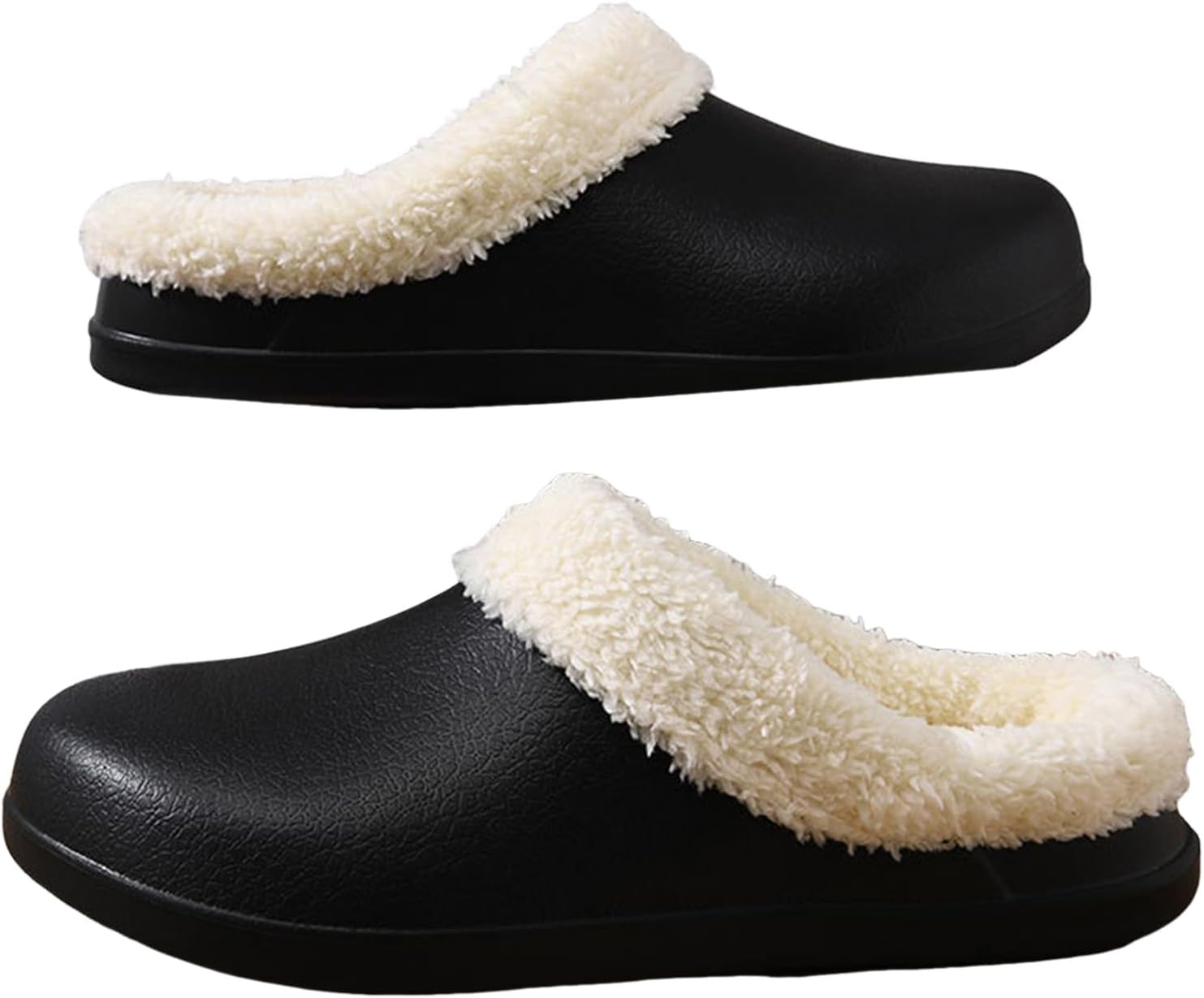 

Женские сабо с меховой подкладкой Jyswoshoe, черный