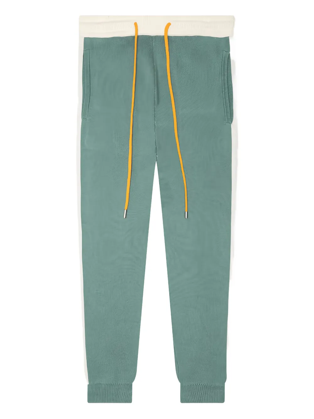

Брюки с вставками из трикотажа RHUDE, зеленый