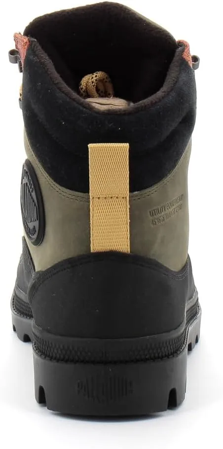 Мужские ботинки Palladium Pallabrousse Hkr WP+ для активной ходьбы, зеленый — фото 4