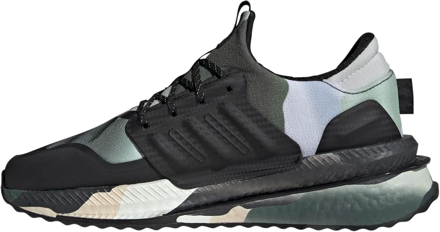 

Мужские кроссовки Adidas X_PLR Boost на шнуровке для повседневной носки - белые, черный/серый