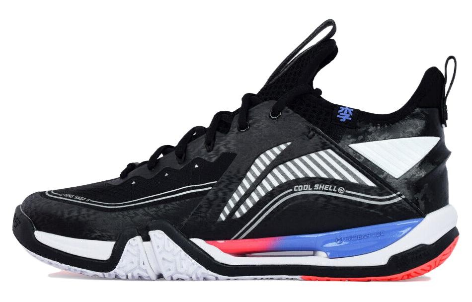 

Кроссовки для бадминтона Flying Close To The Ground унисекс, средний верх, черный Lining