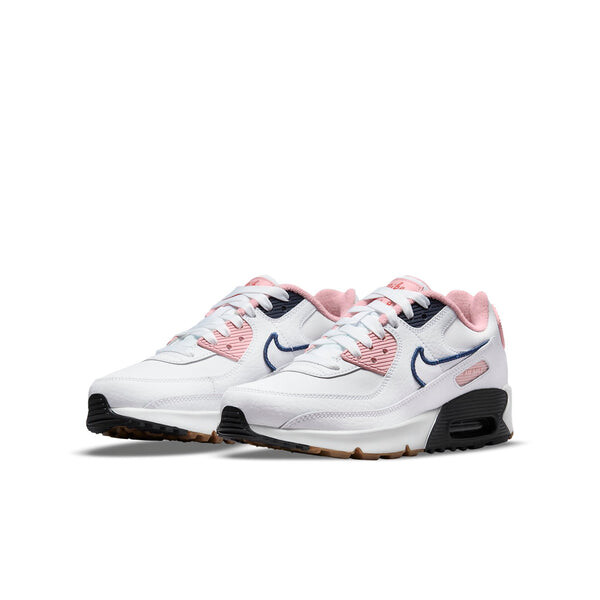 Кроссовки air max 90 кожаные se Nike, розовый — фото 3