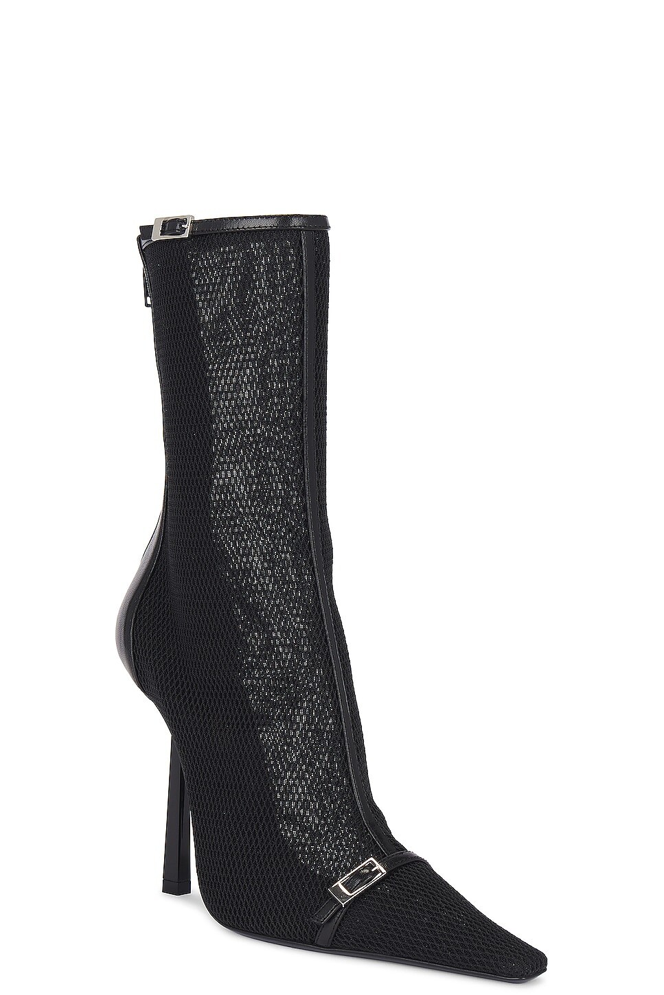 Сапоги женские Oxalis Bootie Saint Laurent, цвет Nero — фото 2