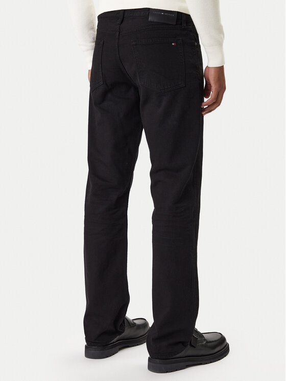 Джинсы straight fit Dover MW0MW42810 Tommy Hilfiger, черный — фото 3