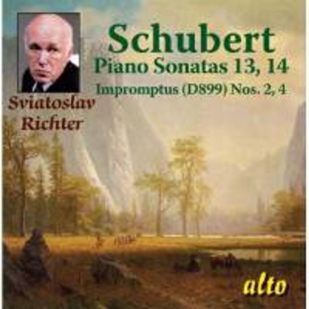 

Диск CD Schubert:Piano Sonatas Nos. 13 & 14 - Richter