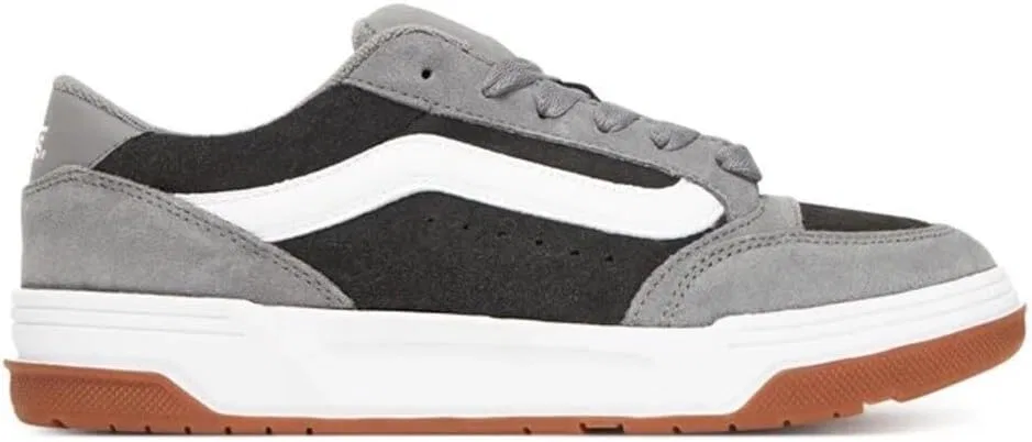 Классические кроссовки Vans в стиле скейтборд с резиновой подошвой, черно-серые
