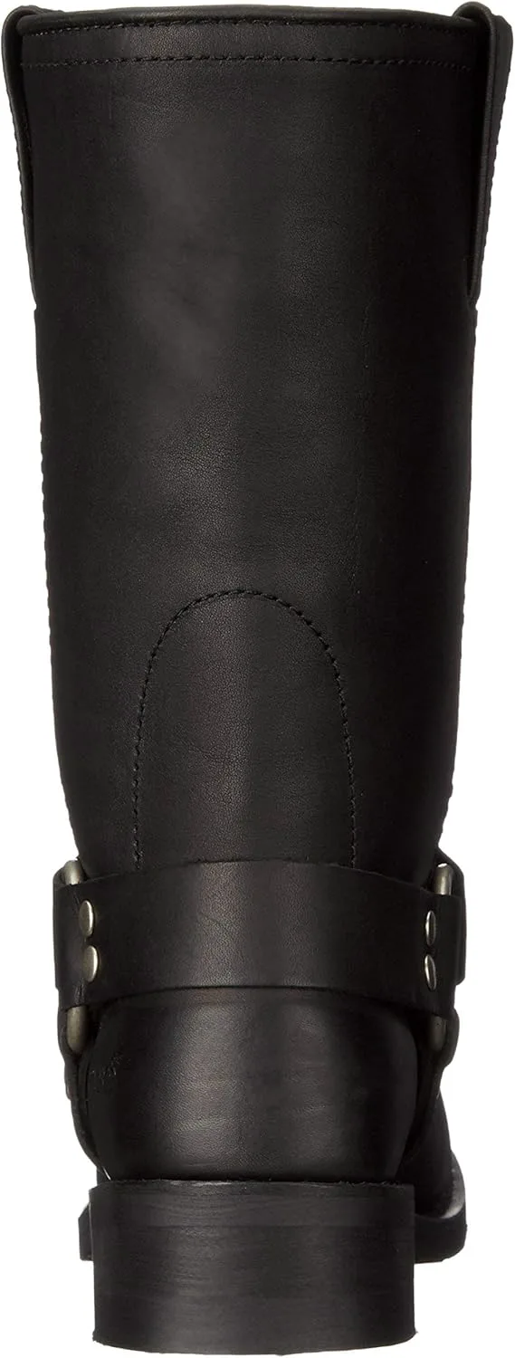 

Мужские мотоциклетные сапоги RIDETECS с 13-дюймовыми ремнями, из прочной смазанной кожи, черные - водонепроницаемые, с мягким носком и пяткой, мотокроссовые сапоги для мужчин Ad Tec, черный