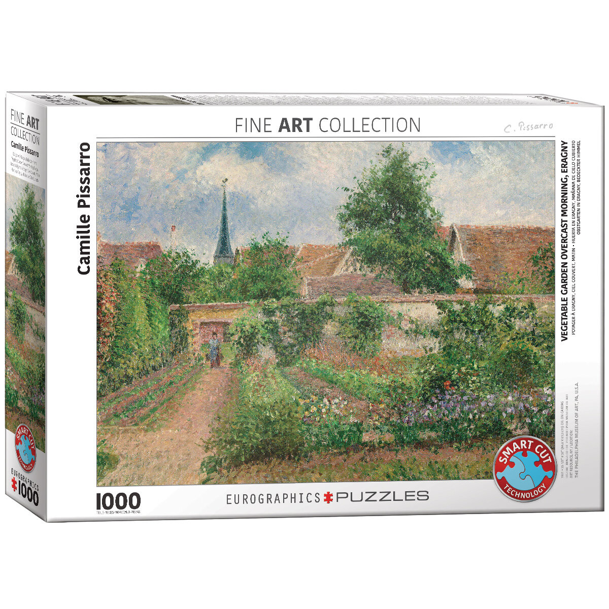 

Пазл Еврографика Огород Пасмурно By Pissaro, 1000 шт. EuroGraphics