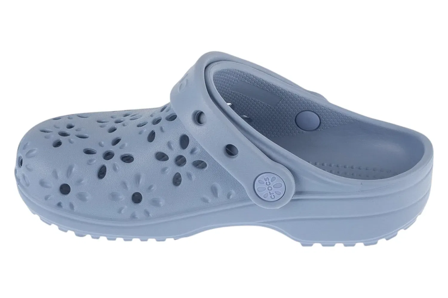 Босоножки для девочек, Crocs, синий — фото 2
