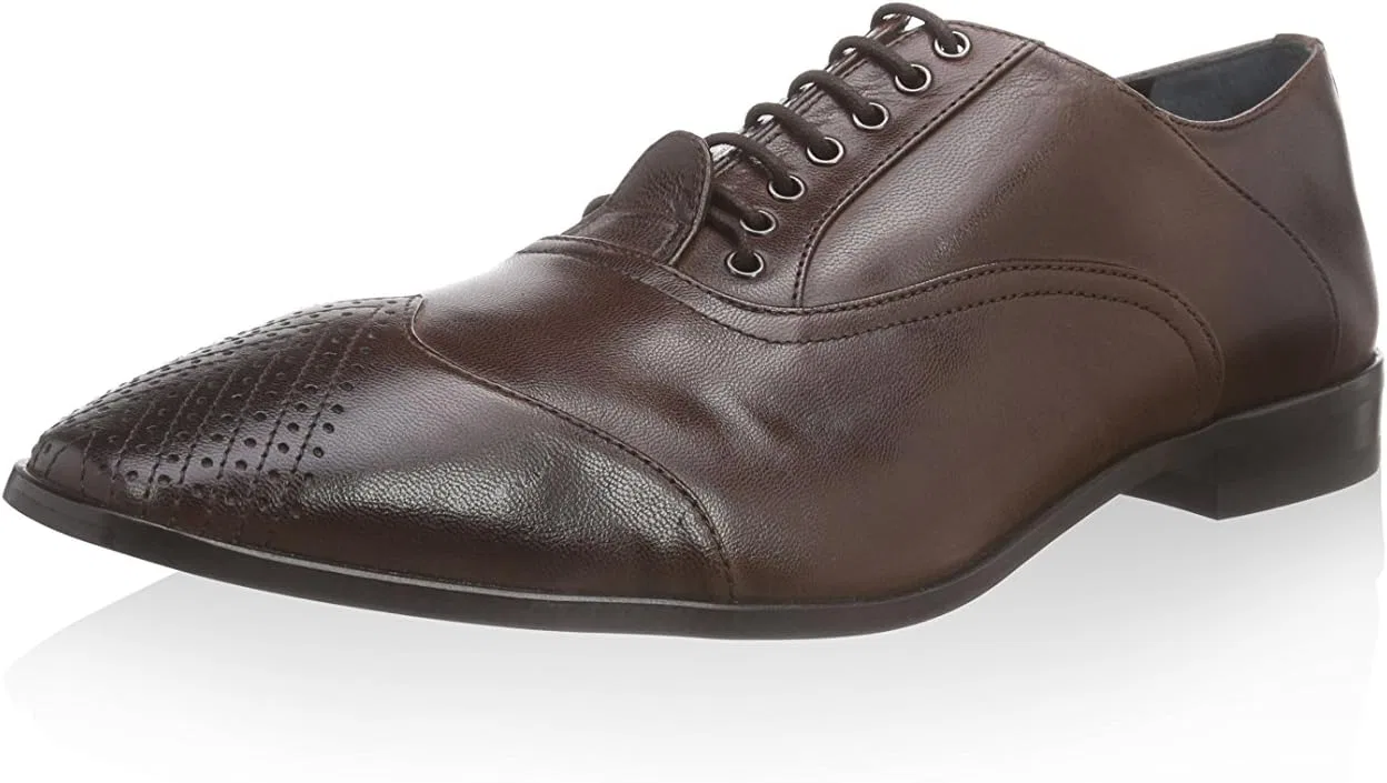 Мужские оксфорды Hemsted & Sons M0086, Dark Brown