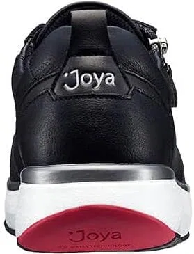 Женские туфли JOYA Laura Black из мягкой фактурной кожи на шнуровке — фото 4
