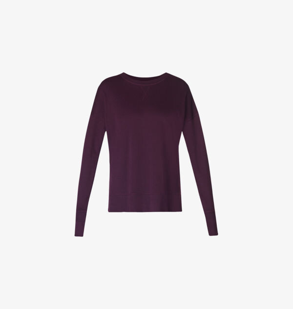 

Удлиненная свободная толстовка из хлопковой смеси после занятий Sweaty Betty, красный