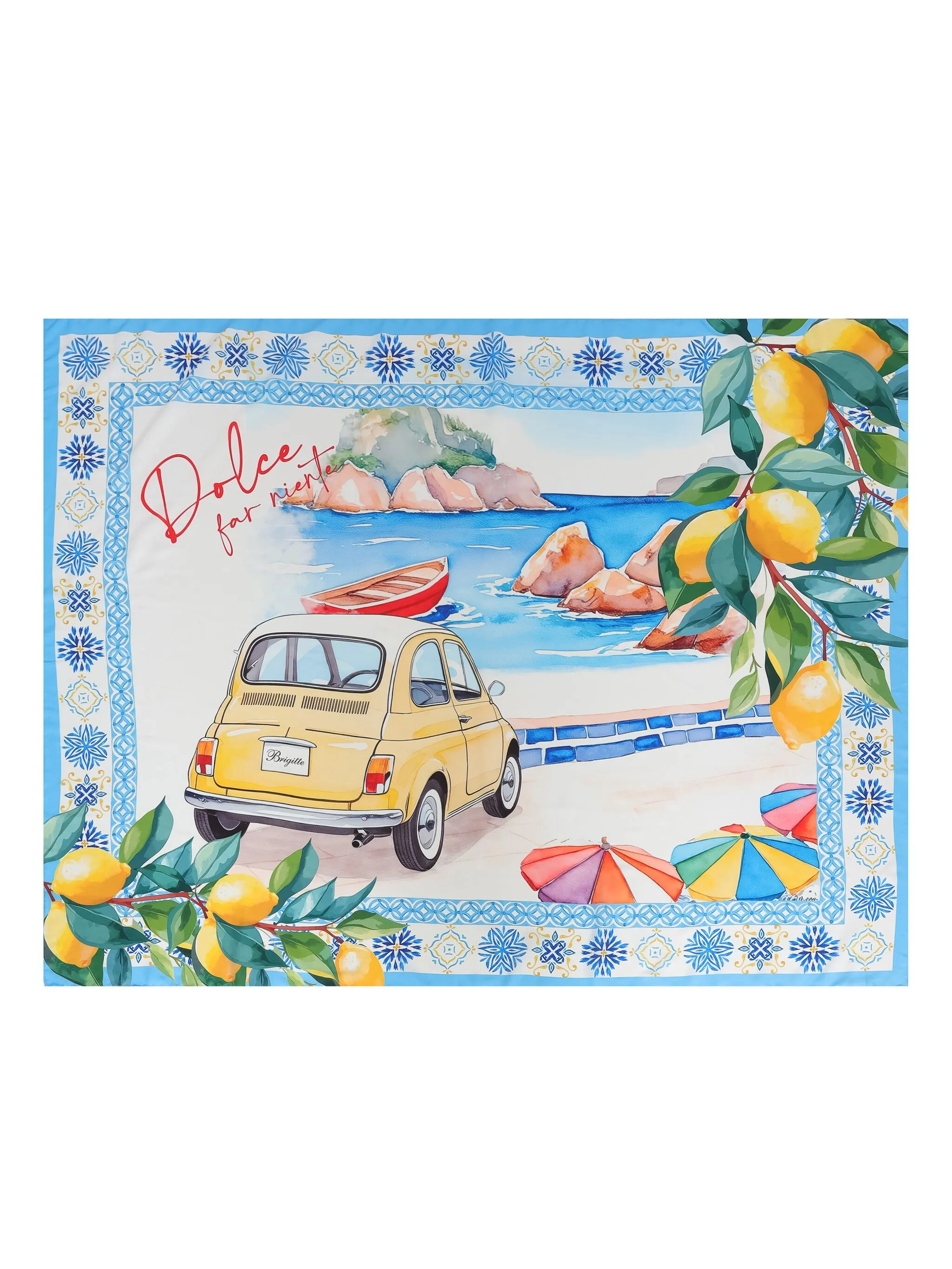 

Парео Panneaux Fiat Brigitte, синий