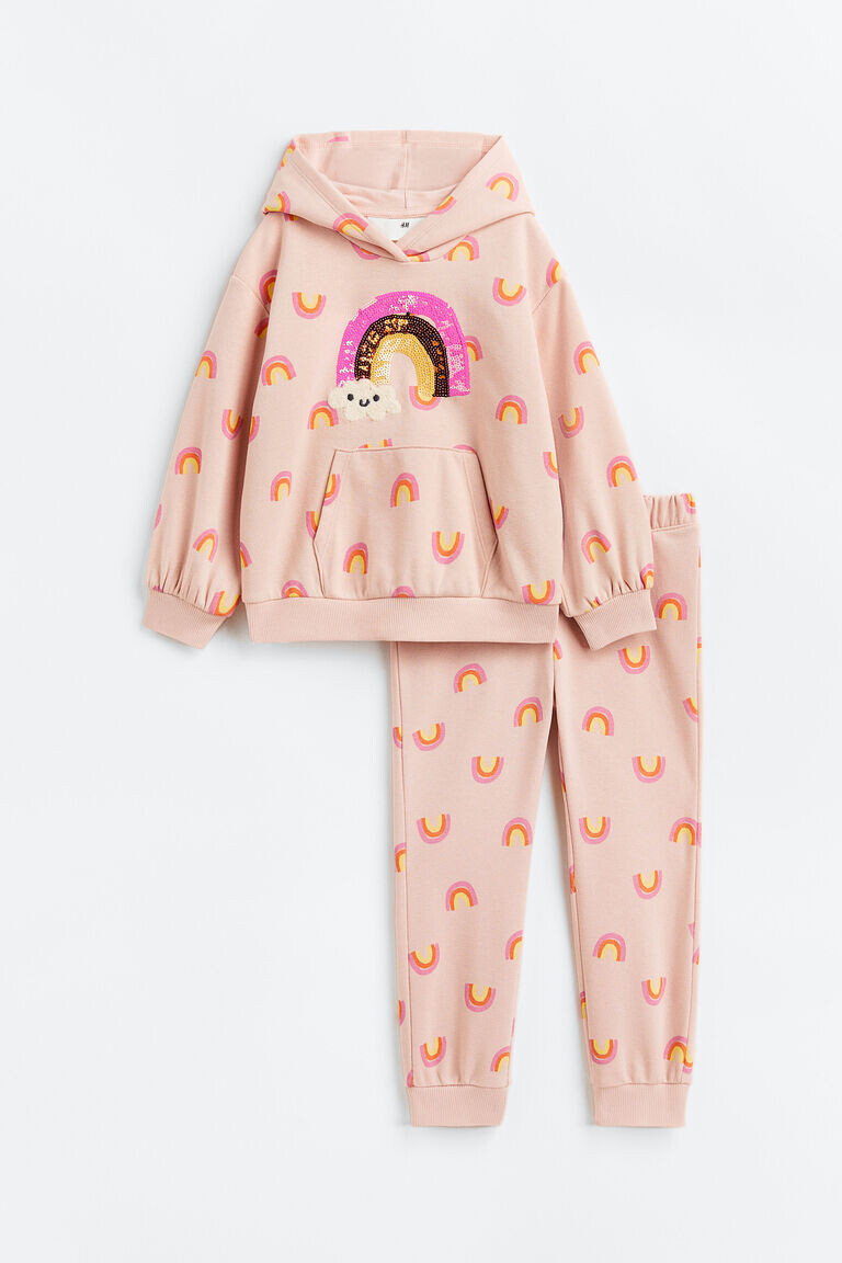 

Комплект из двух толстовок H&M, розовый