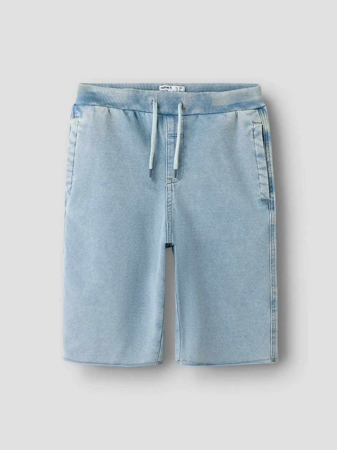Скейтерские шорты деним, Name it, light blue denim — фото 3