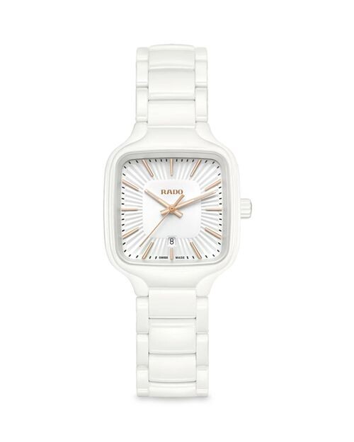 

Часы True Square, 29 x 29 мм RADO, цвет White