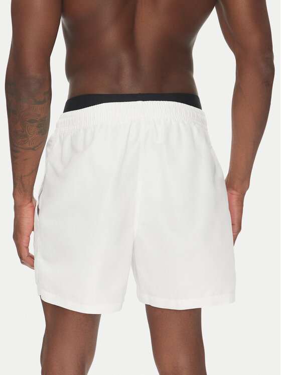 Пляжные шорты regular fit EM000686 AF12329 U0002 Emporio Armani, белый — фото 3