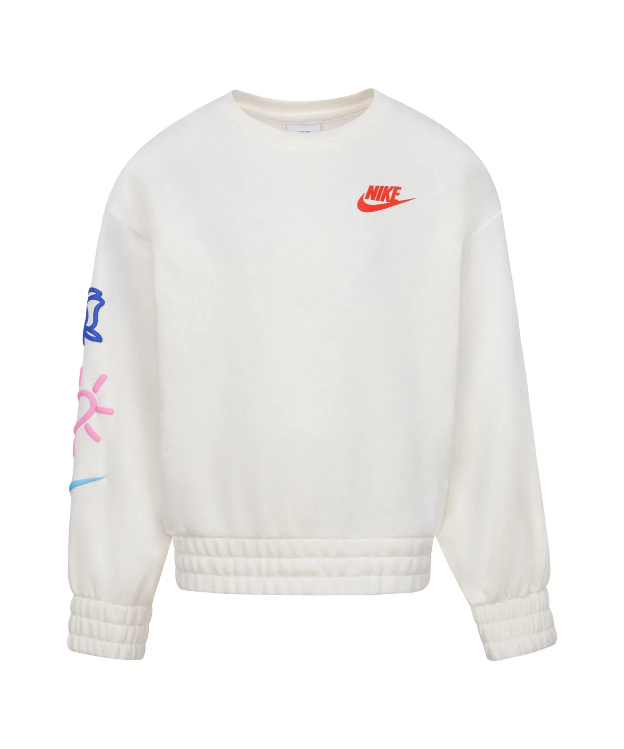 Свитшот детский Nike Valentines Day Crew, белый
