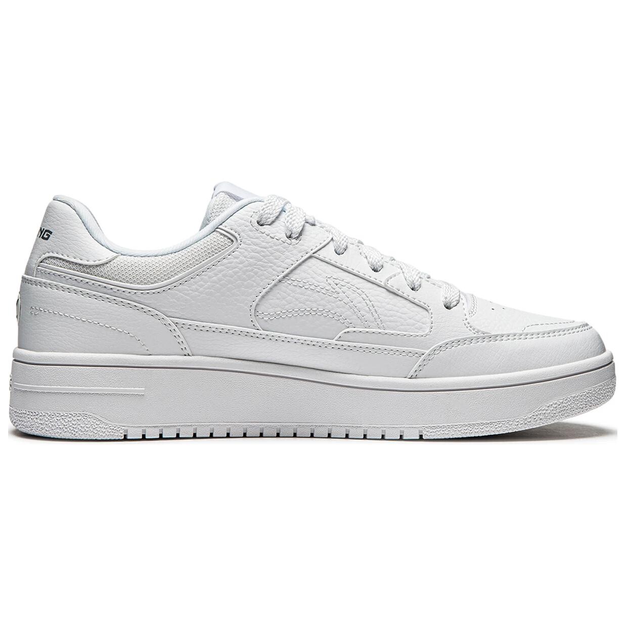 Кроссовки LINING Tianji Skateboarding Shoes Men Low-top, белый — фото 2