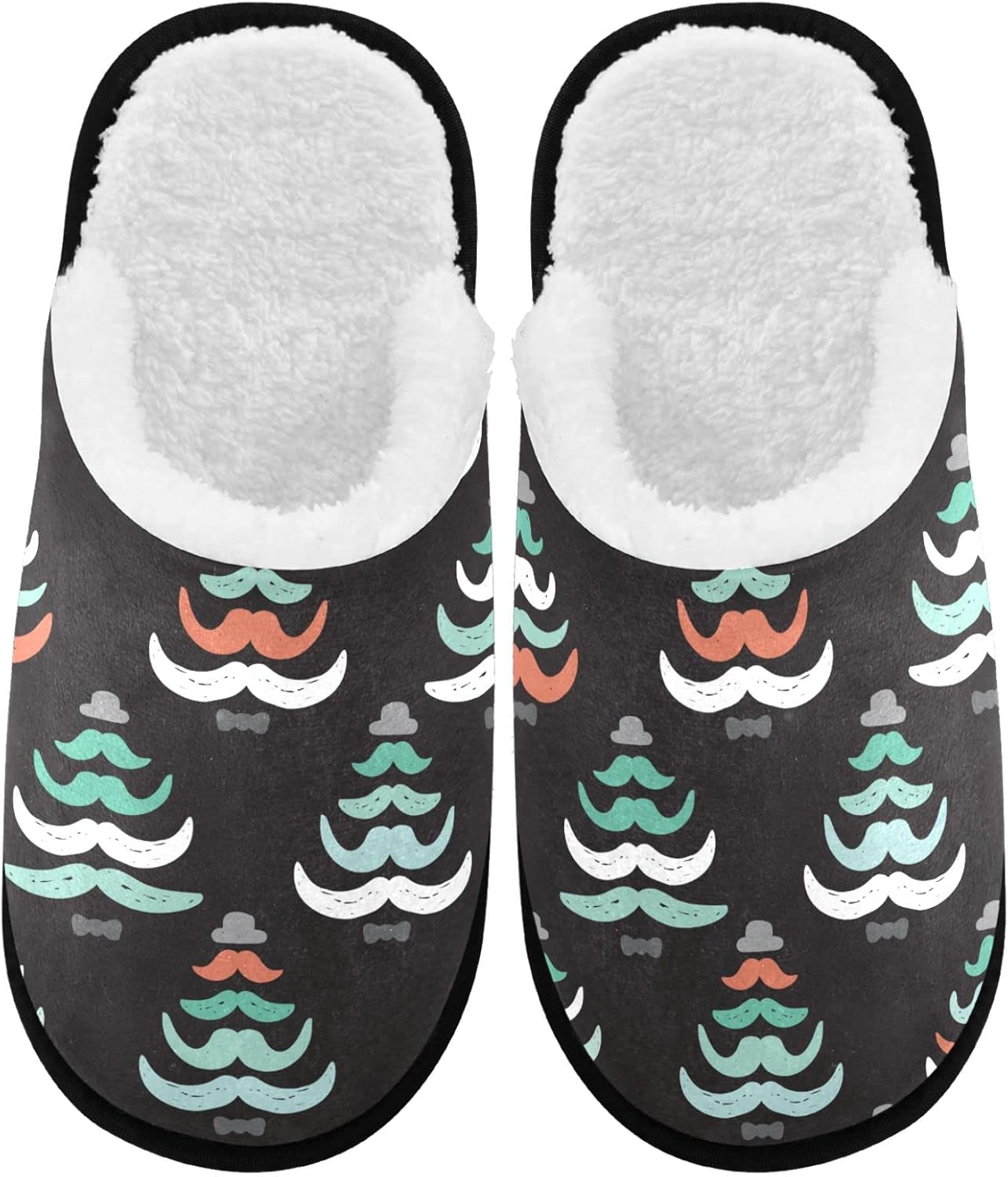 

Тапочки viseunny для женщин и мужчин, забавные зимние теплые домашние тапочки с эффектом памяти, из хлопка, мягкие плюшевые флисовые тапочки на каждый день, унисекс Visesunny, Christmas Tree