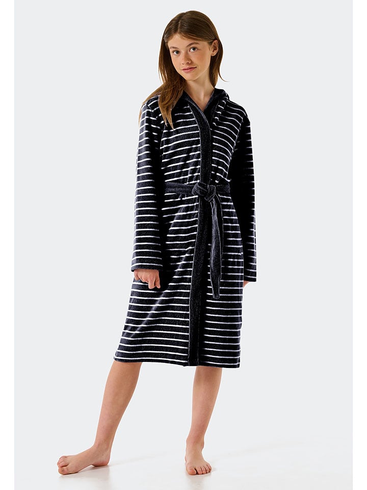 

Халат Schiesser, темно-синий