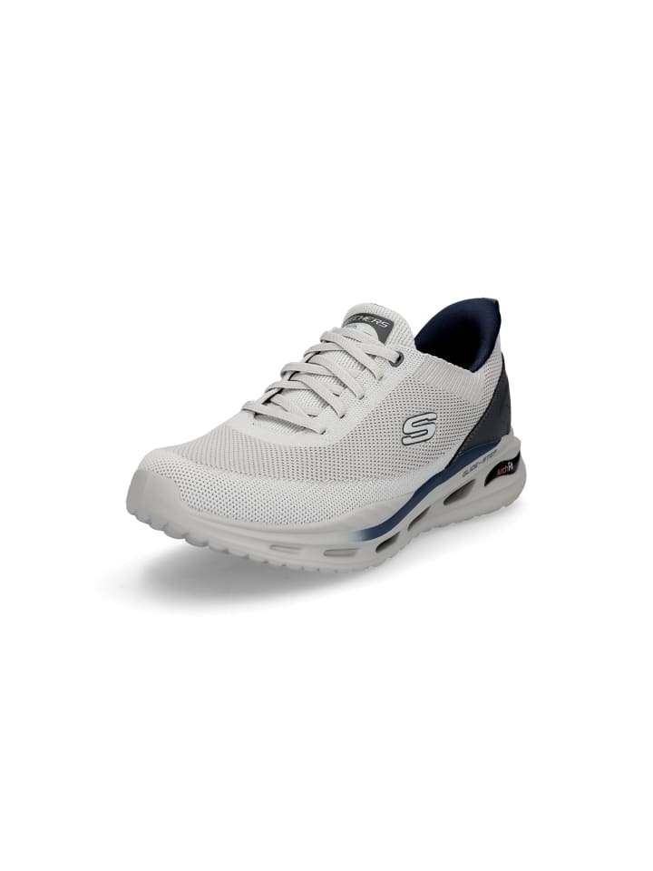 

Кроссовки на шнуровке Skechers, серый