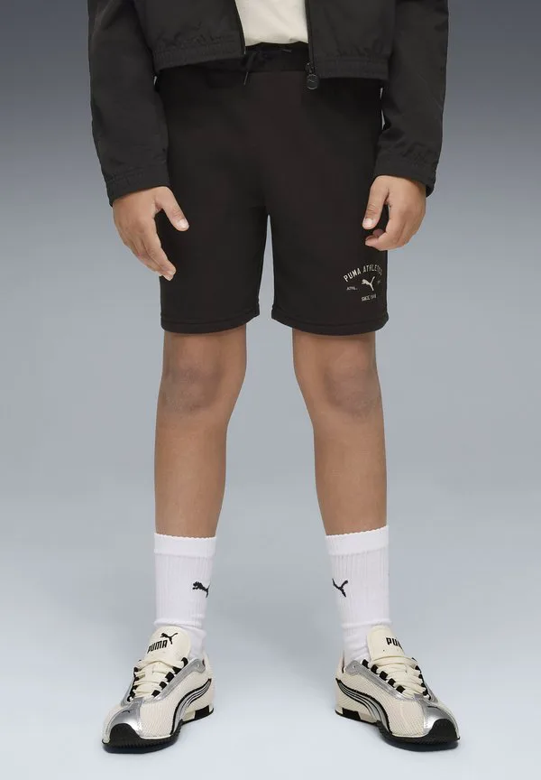 Спортивные штаны с графическим рисунком на тему "класс" Puma, Black — фото 2