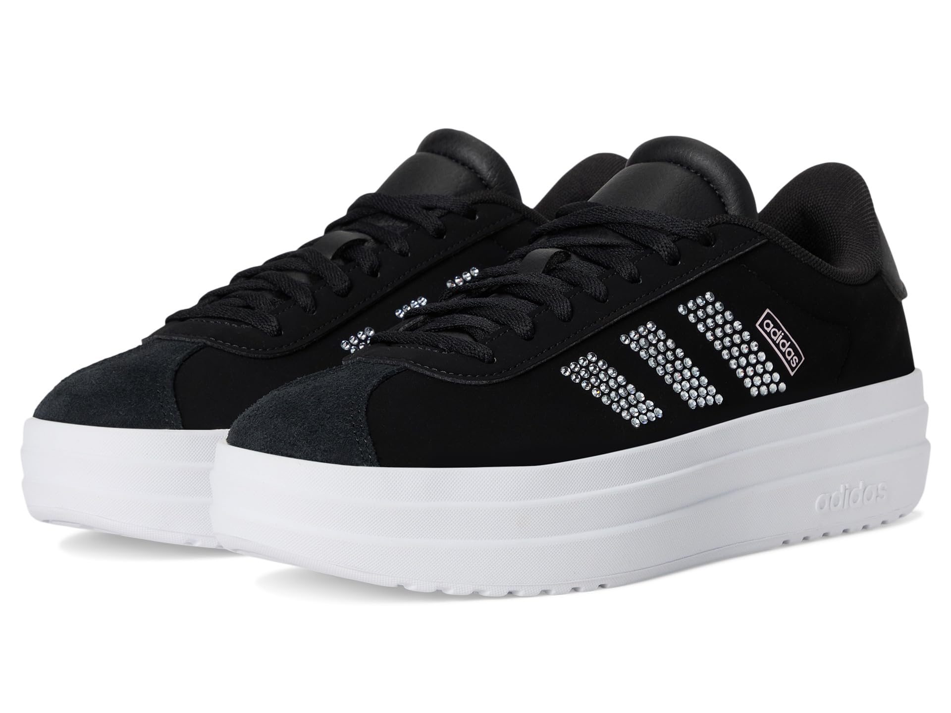 

Кроссовки Adidas Kids Vl Court Bold Lifestyle Shoes, Black/White/Clear Pink