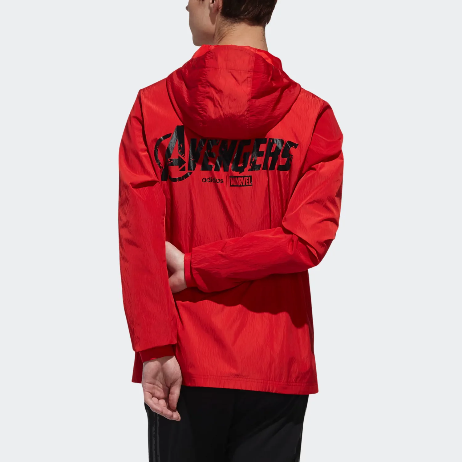 Adidas Neo Куртка Marvel Jackets & Coats Men's Red — фото 4