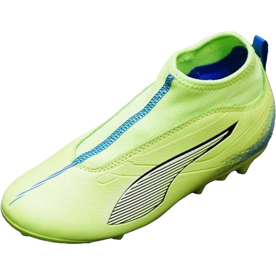 PUMA Ультра 5 match устойчивые к истиранию полувысокие детские футбольные бутсы green — фото 3