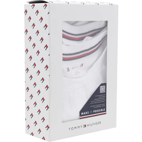 Комплект из двух футболок стандартного кроя Tommy Hilfiger, белый — фото 4