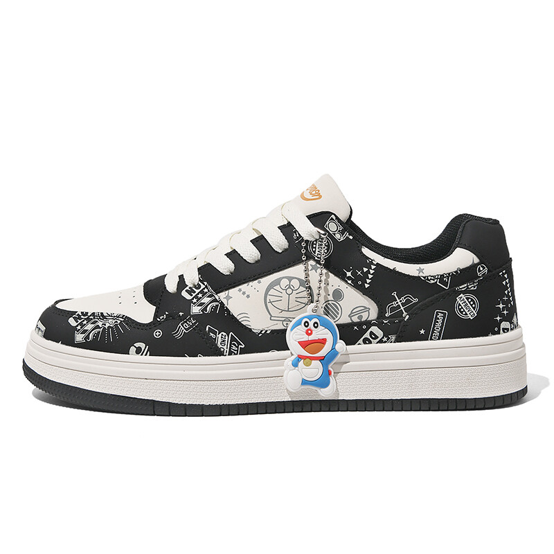 

Кроссовки Doraemon Skateboarding Shoes Unisex Low-top, серый