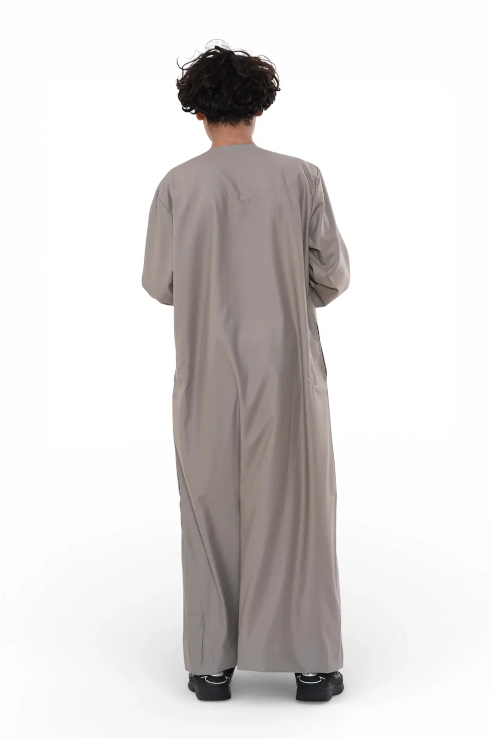 Arabic Thobes Детский халат для мальчиков Ид Бежевый марокканский халат Тобе Джеллаба Рамадан Ид Джубба - K-HM10 — фото 4