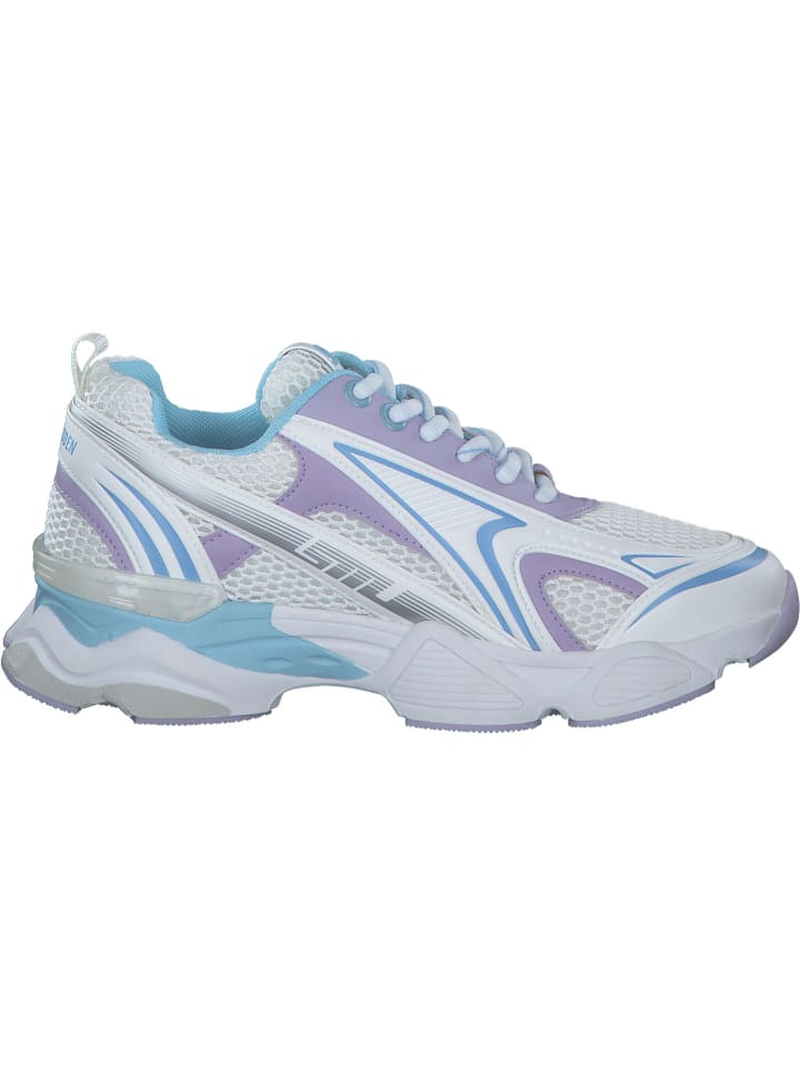 Элегантные туфли на шнуровке Steve Madden, цвет white/bb lavender — фото 3