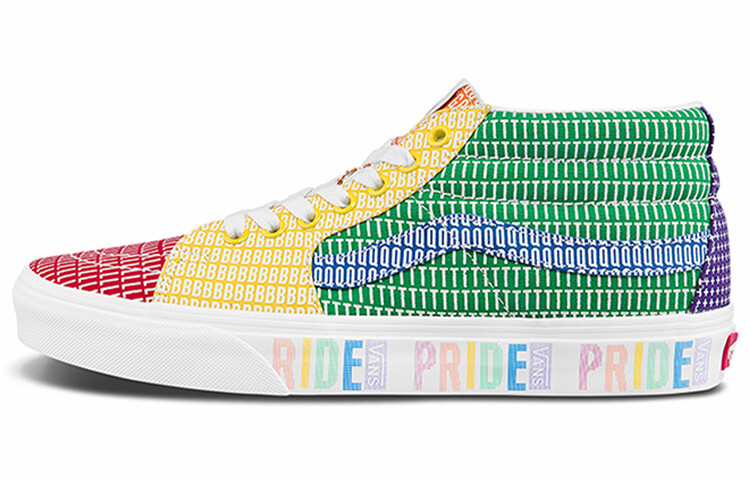 

Кроссовки Vans Sk8-Mid Pride 2021