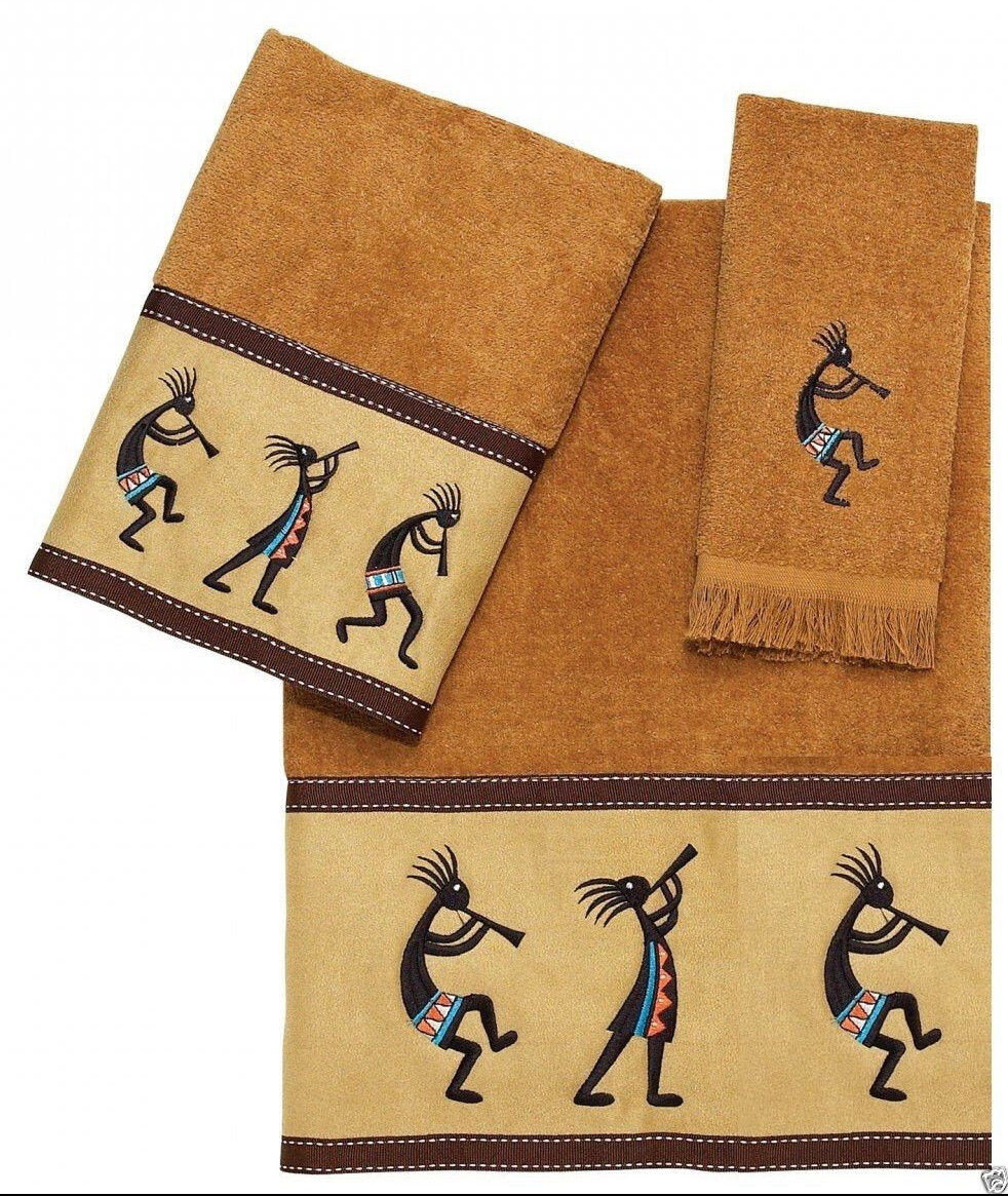 

Набор полотенец Avanti Linens Kokopelli, золотой