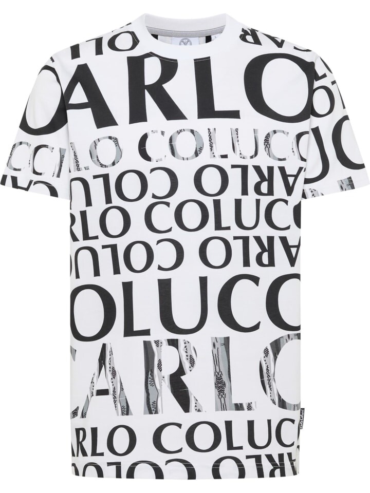 

Футболка Carlo Colucci T-Shirt Dindo, белый