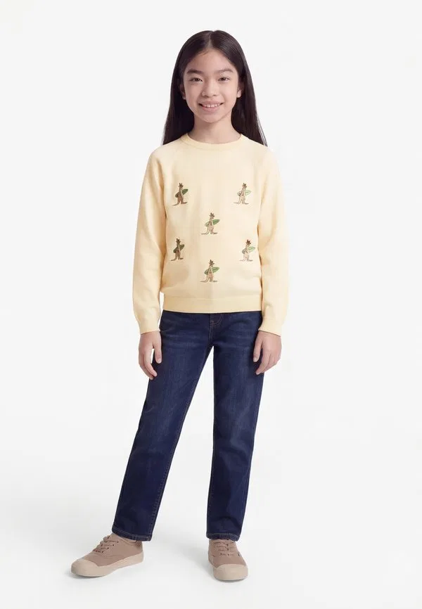 Вышитый джемпер Copenhagen Colors, Cream