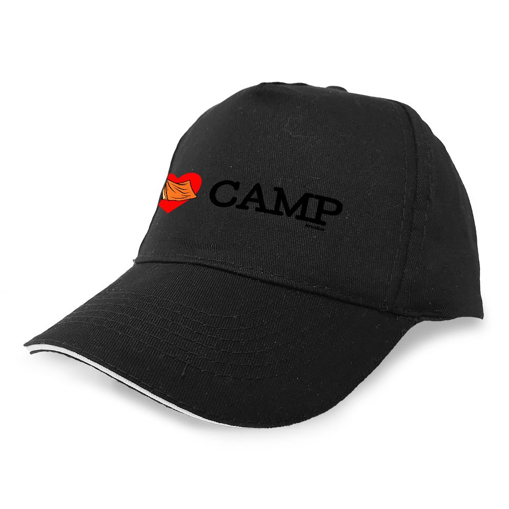 

Кепка Kruskis I Love Camp, черный