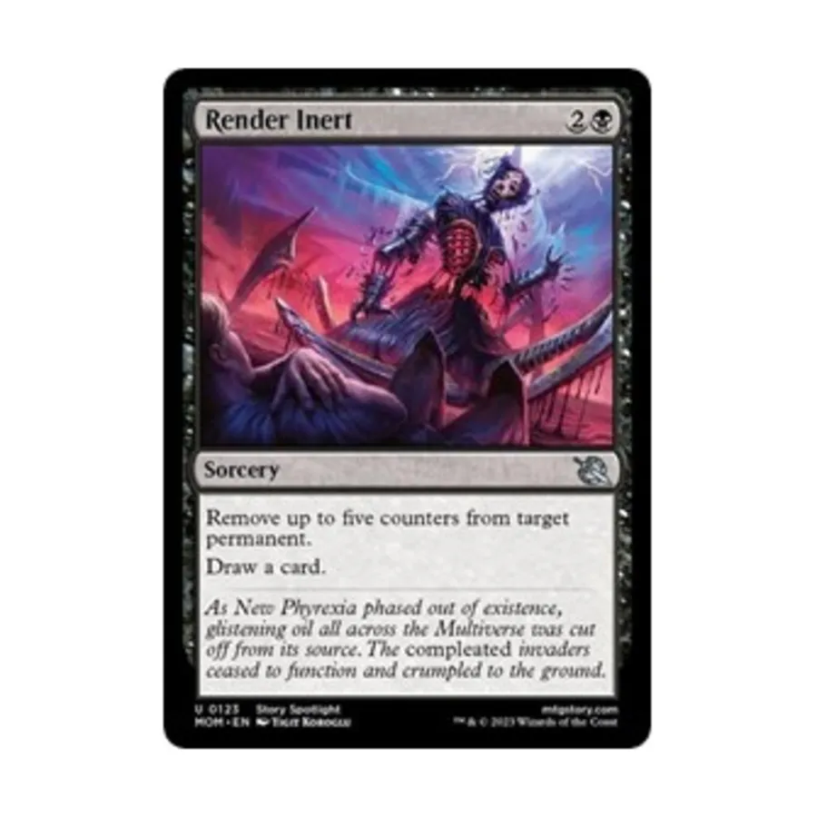 

CCG Сделать инертным (U), MTG - March of the Machine