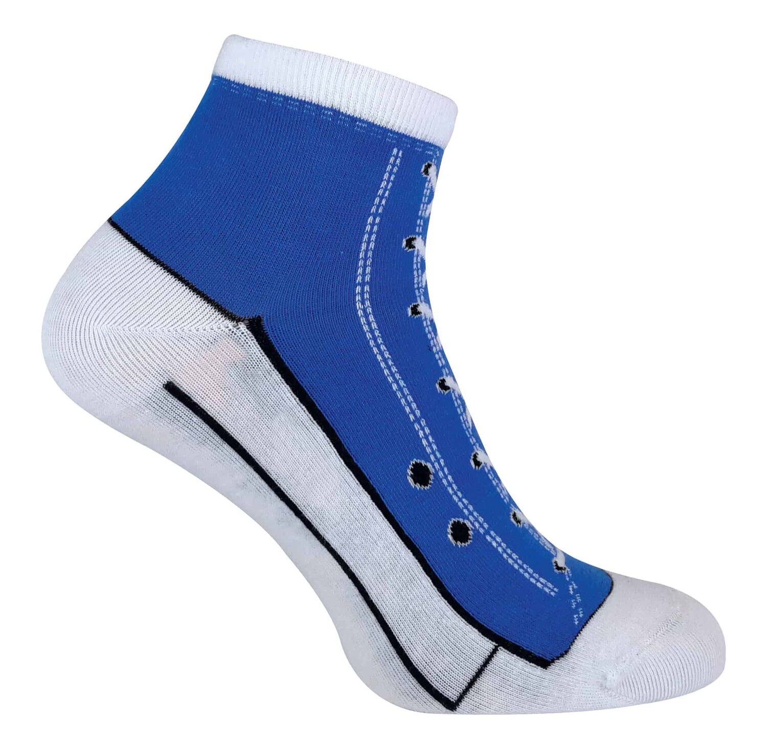 

2 пары носков для взрослых похожих на туфли Sock Snob, синий