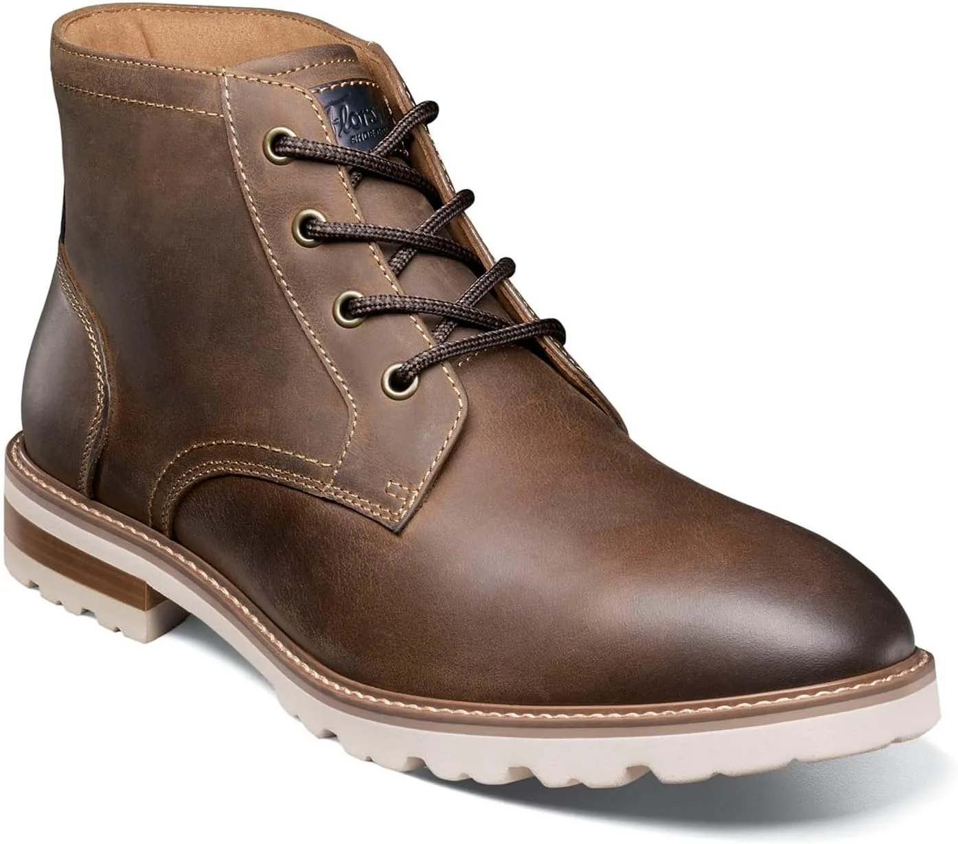 Мужские ботинки Florsheim Renegade с четырьмя туфлями, цвет Crazy Horse, коричневый