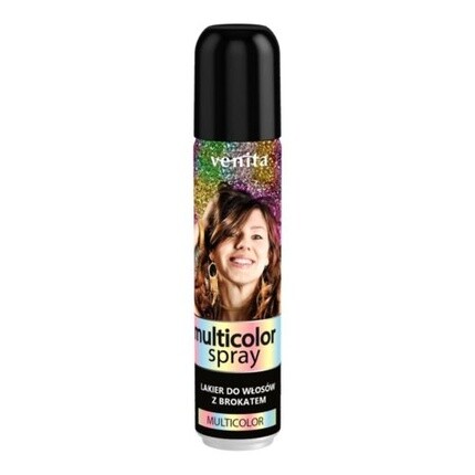 

Лак для ногтей Venita Multicolor с блестками для волос, 75 мл Markenlos